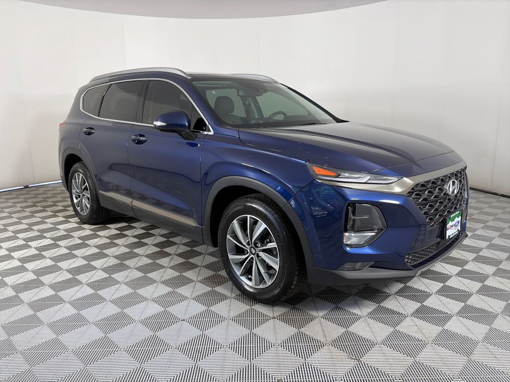 Stormy Blue 2020 Hyundai Santa Fe SUV / Crossover Front-Wheel Drive 8-Speed Automatic