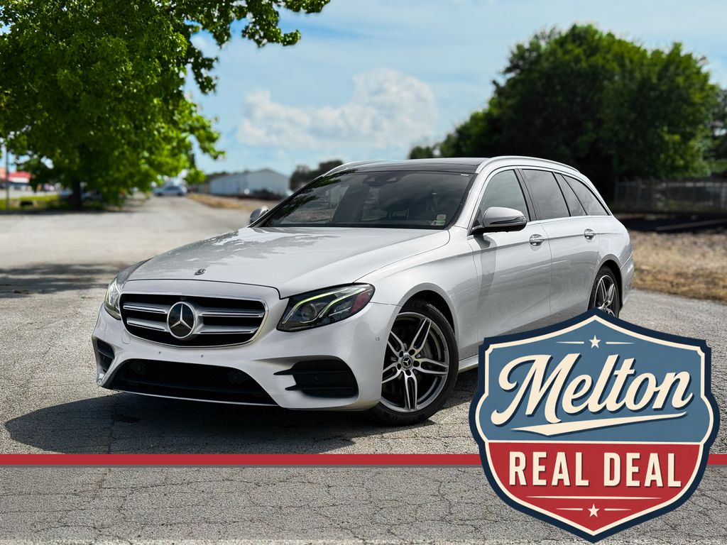 Iridium Silver Metallic 2019 Mercedes-Benz E-Class Wagon All-Wheel Drive 9-Speed Automatic