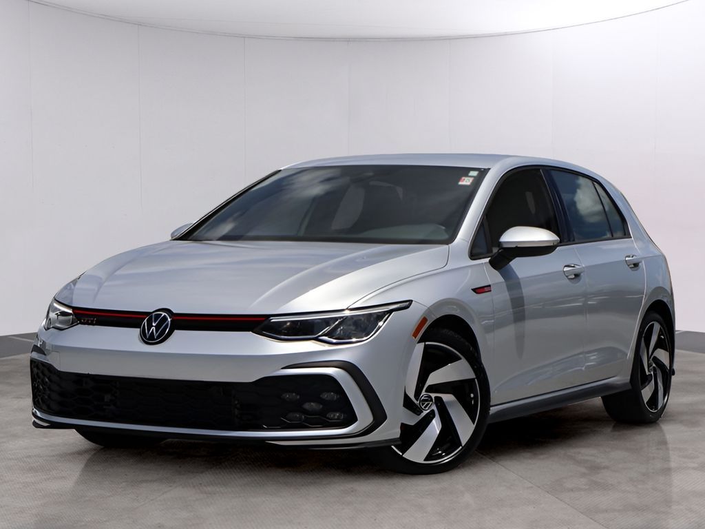 Reflex Silver Metallic 2022 Volkswagen Golf GTI Hatchback Front-Wheel Drive 7-Speed Dual Clutch