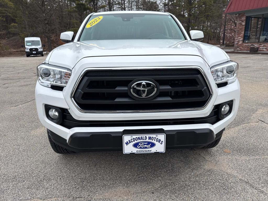 Ice Cap 2023 Toyota Tacoma SR V6 Double Cab 4WD Pickup Truck Four-Wheel Drive 6-Speed Automatic