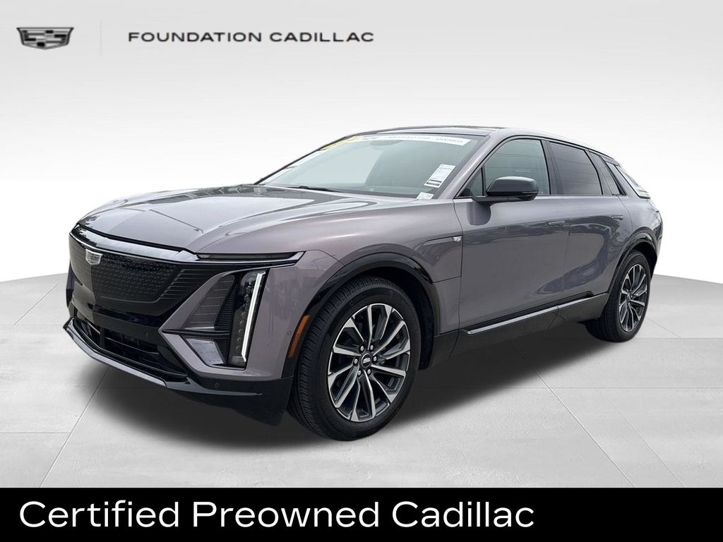 Celestial Metallic 2024 Cadillac LYRIQ SUV / Crossover All-Wheel Drive 1-Speed Automatic
