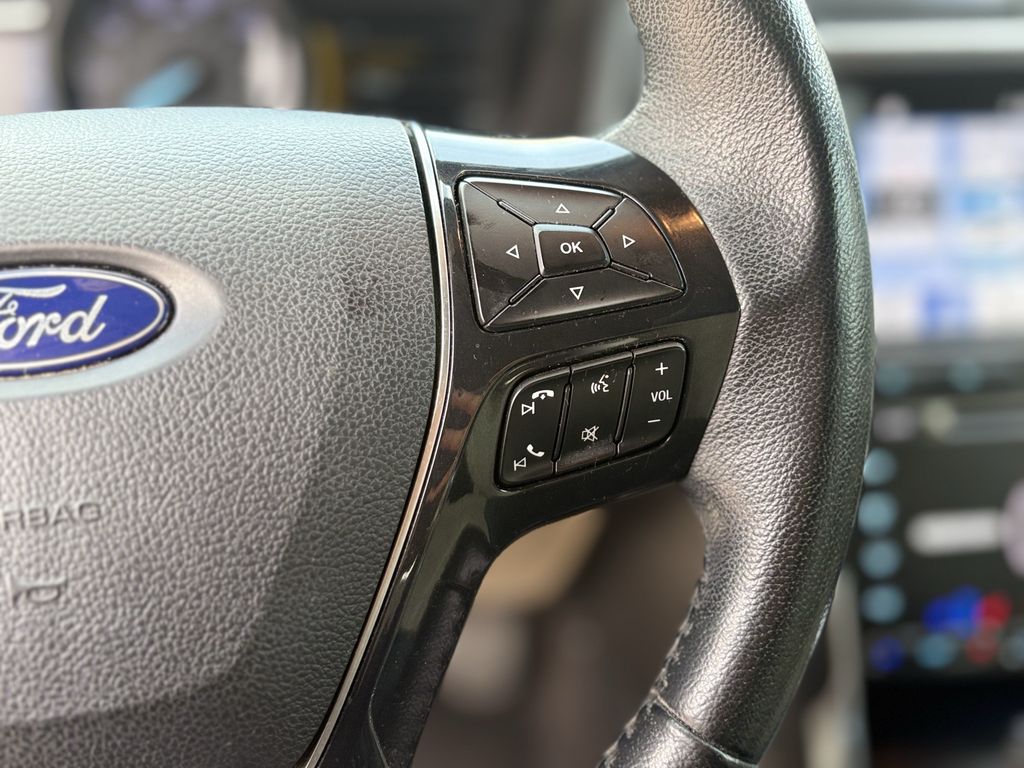 2018 Ford Explorer Limited White at Cook Ford