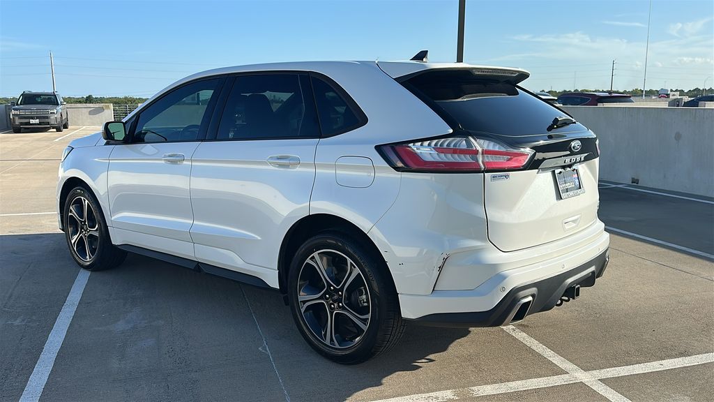 2023 Ford Edge ST White at North Houston Mitsubishi