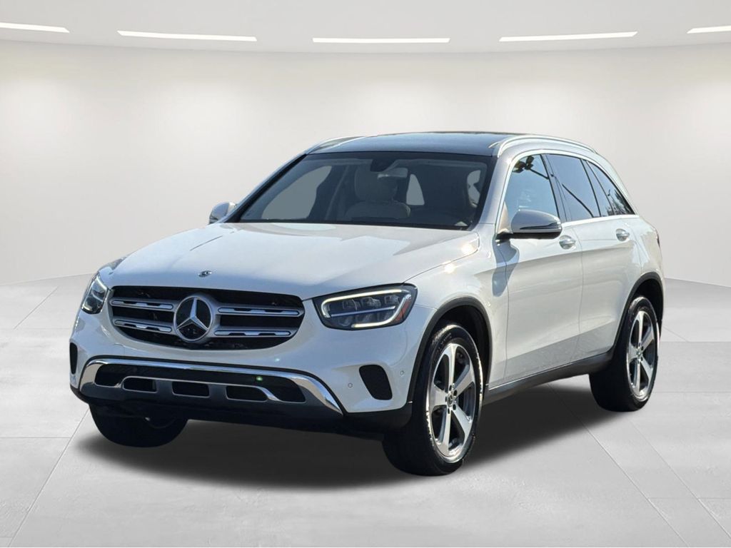 designo Diamond White Metallic 2020 Mercedes-Benz GLC SUV / Crossover All-Wheel Drive 9-Speed Automatic