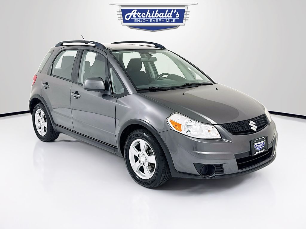 Blue (Azure Gray Metallic) 2012 Suzuki SX4 SUV / Crossover All-Wheel Drive Continuously Variable Transmission