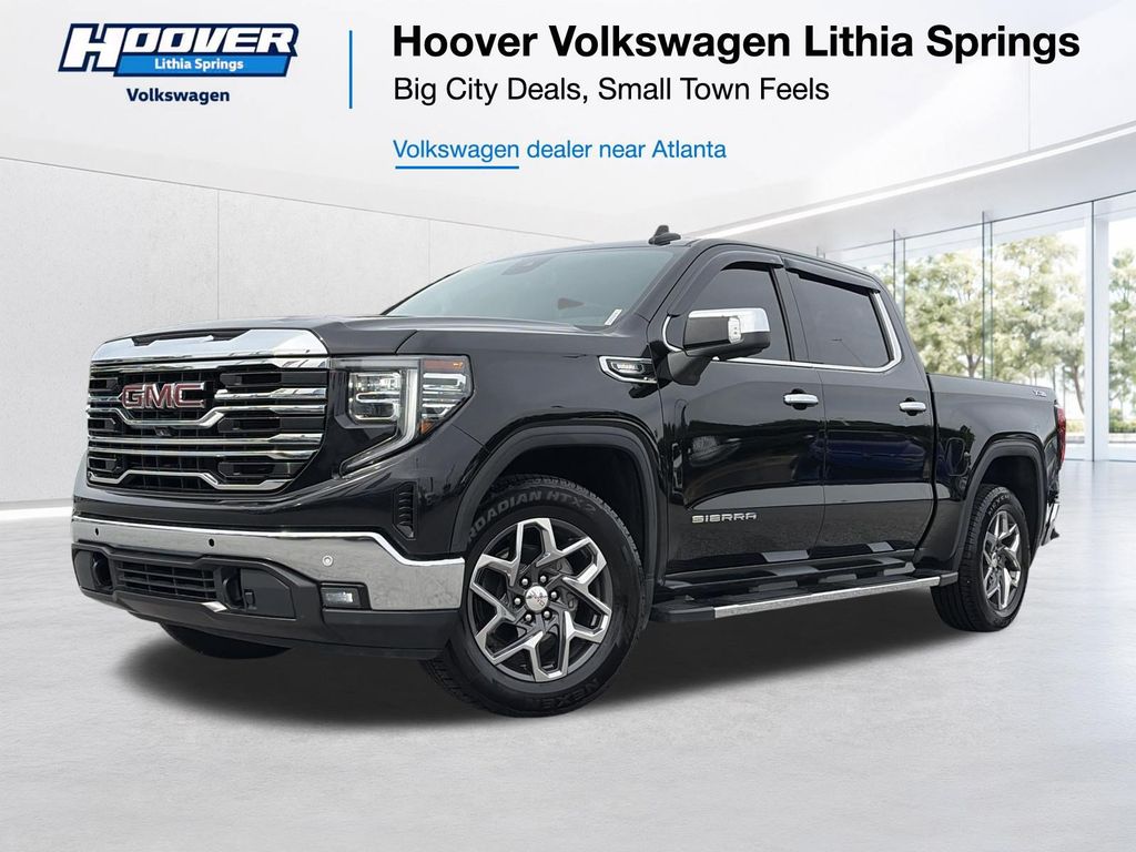 ONYX BLACK 2023 GMC Sierra 1500 Pickup Truck Four-Wheel Drive Automatic