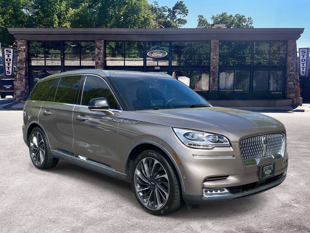 Mocha 2021 Lincoln Aviator Reserve RWD SUV / Crossover Rear-Wheel Drive Automatic