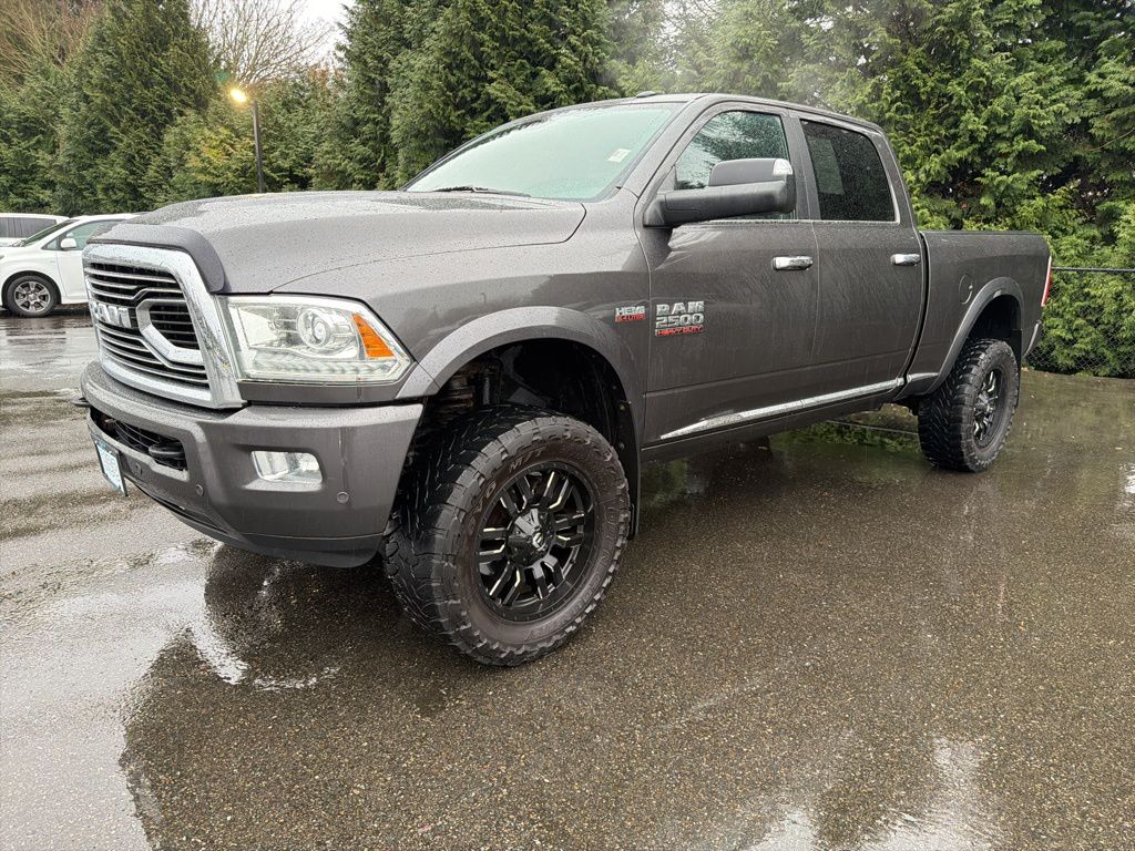 Gray (Granite Crystal Metallic Clearcoat) 2016 RAM 2500 Pickup Truck Four-Wheel Drive 6-Speed Automatic