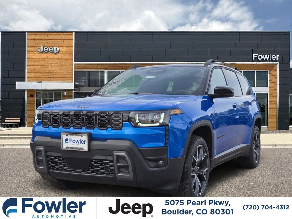 Hydro Blue Pearlcoat 2026 Jeep Cherokee SUV / Crossover Four-Wheel Drive Continuously Variable Transmission