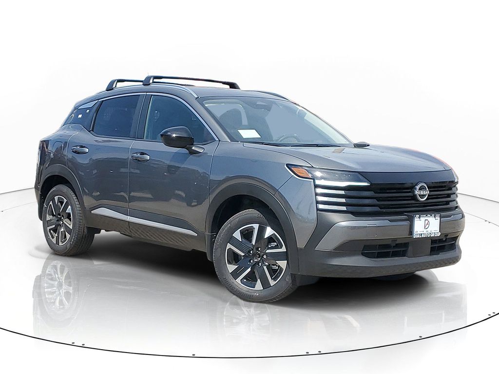 Gray (Gun Metallic) 2026 Nissan Kicks SUV / Crossover All-Wheel Drive Continuously Variable Transmission