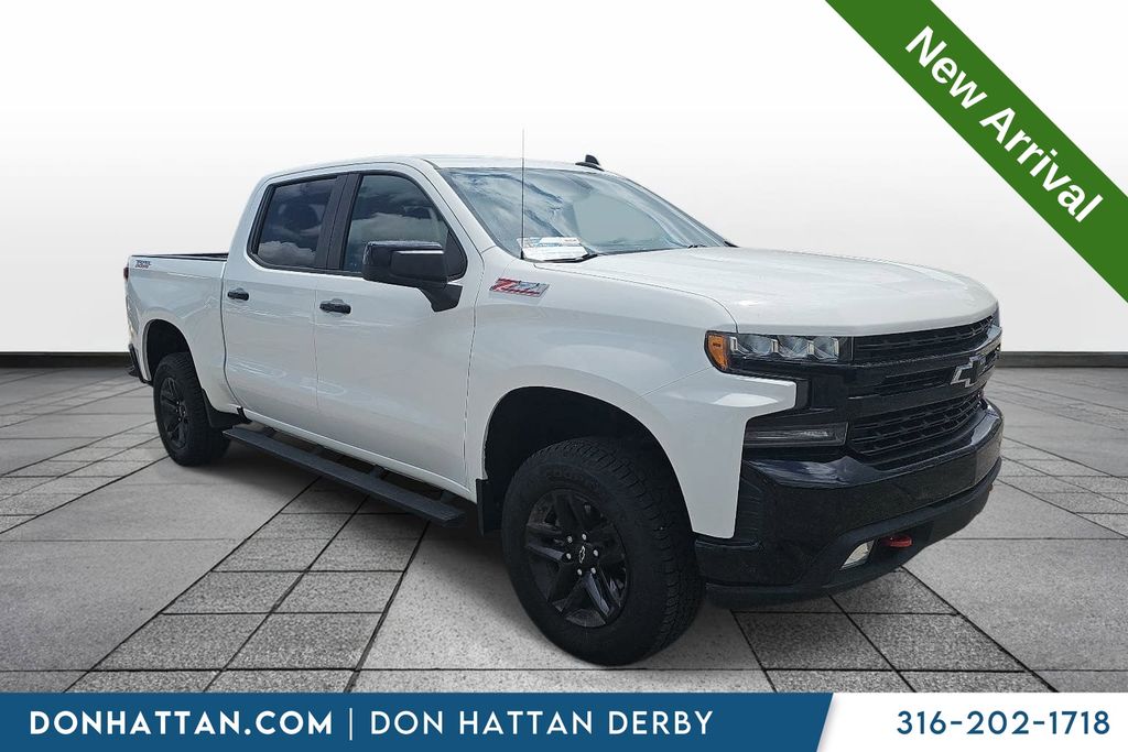 Summit White 2020 Chevrolet Silverado 1500 Pickup Truck Four-Wheel Drive Automatic