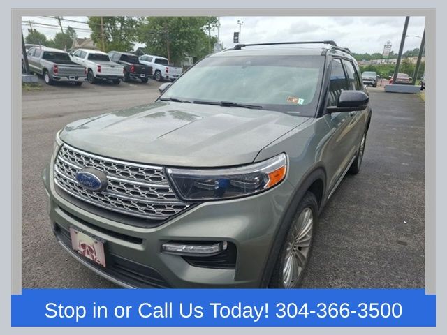 Silver Spruce Metallic 2020 Ford Explorer SUV / Crossover All-Wheel Drive Automatic