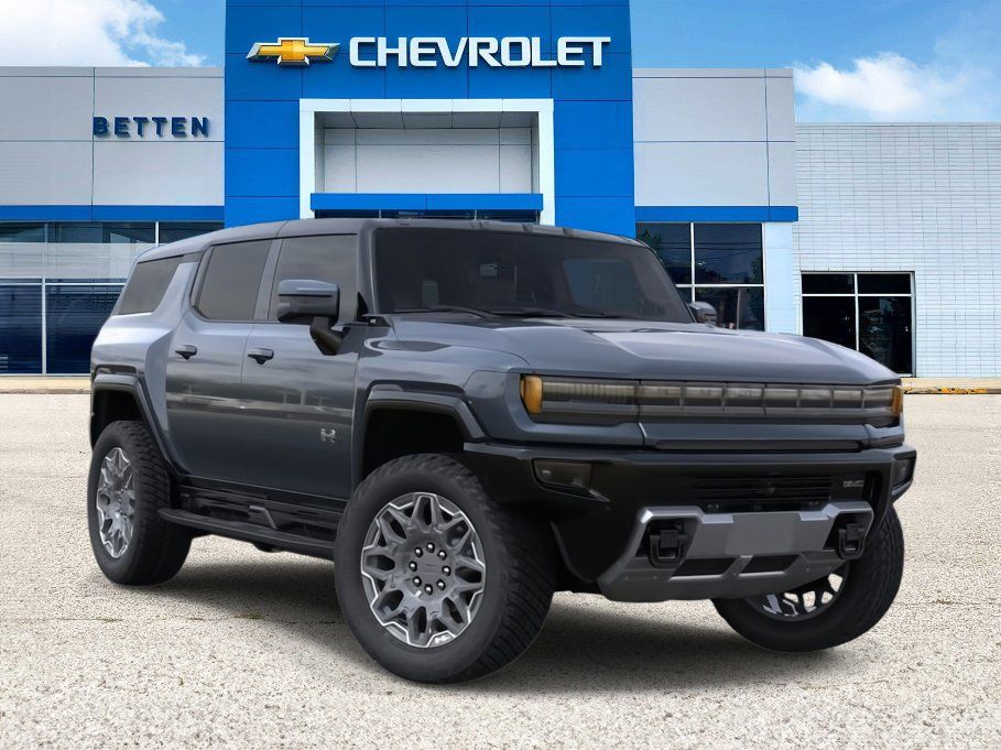Gray (Graphite Blue Metallic) 2025 GMC Hummer EV SUV SUV / Crossover All-Wheel Drive 1-Speed Automatic