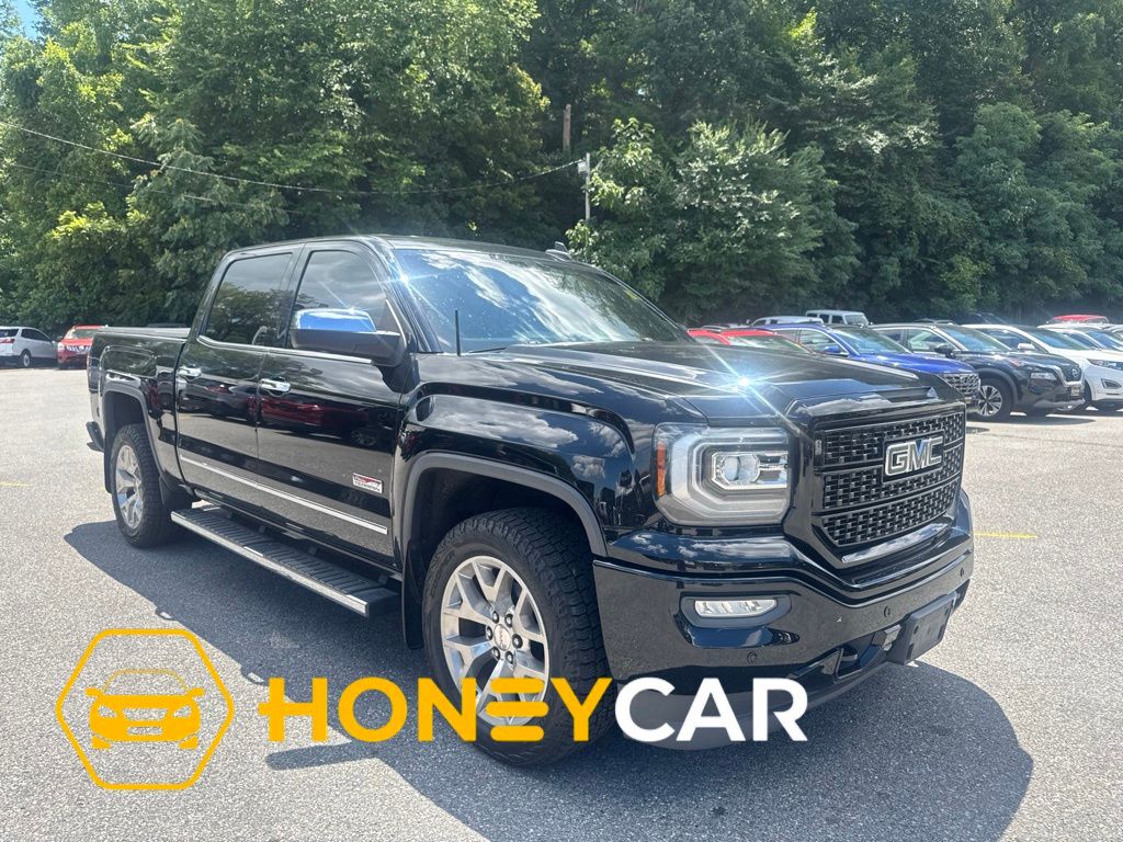 Onyx Black 2016 GMC Sierra 1500 Pickup Truck Four-Wheel Drive 8-Speed Automatic Overdrive