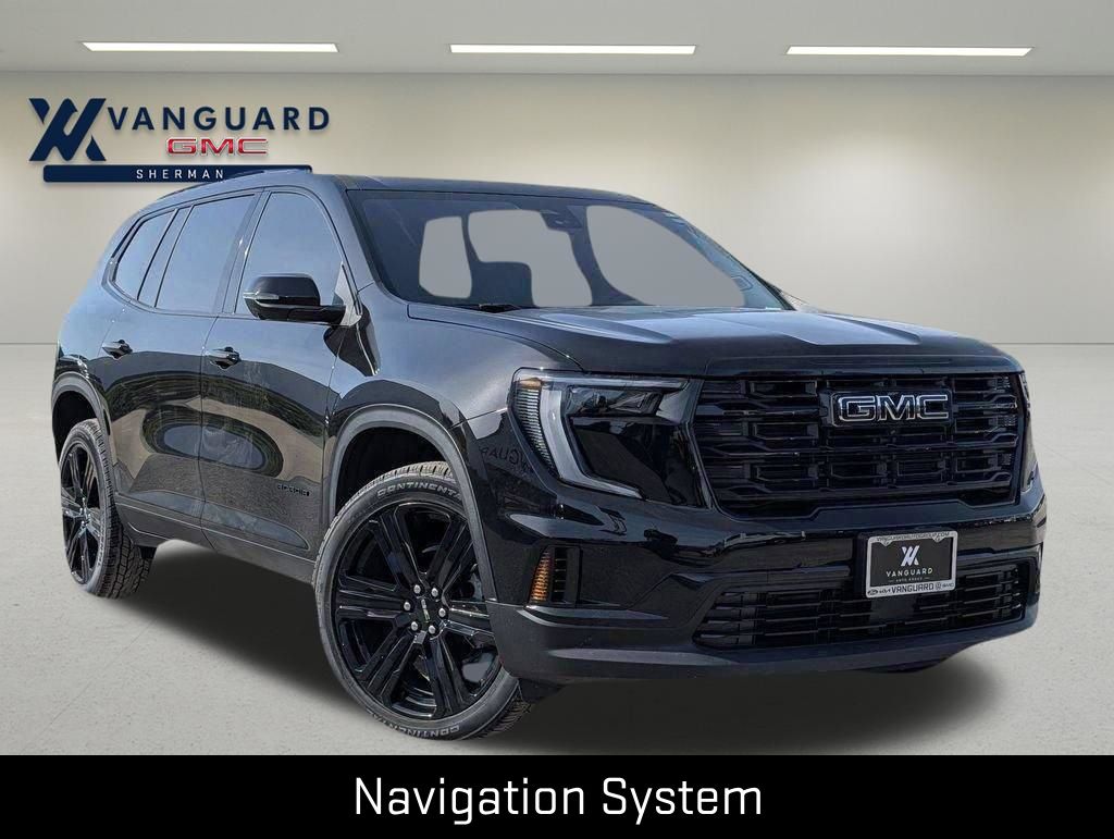 Black (Ebony Twilight Metallic) 2026 GMC Acadia Elevation FWD SUV / Crossover Front-Wheel Drive 8-Speed Automatic