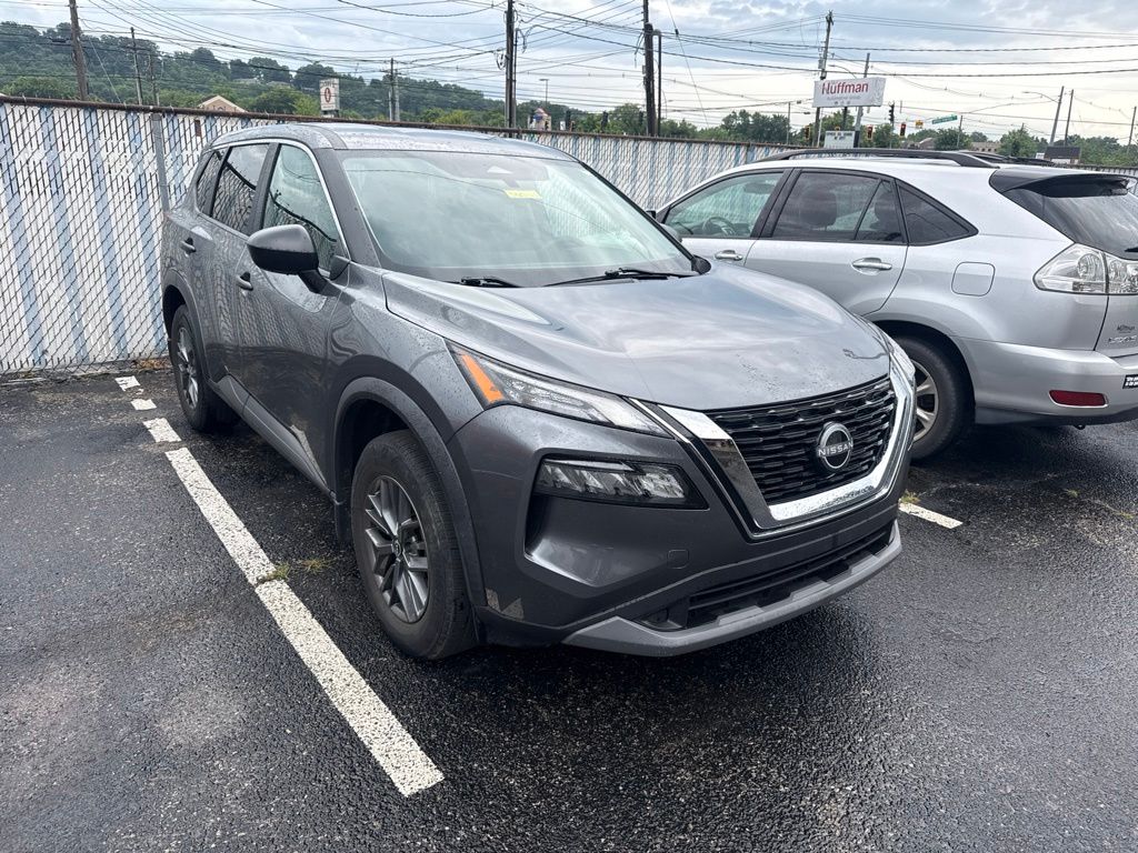 Gray (Gun Metallic) 2023 Nissan Rogue SUV / Crossover All-Wheel Drive Continuously Variable Transmission
