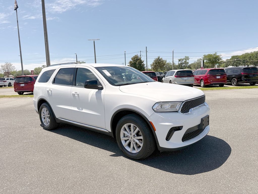 White Knuckle Clearcoat 2024 Dodge Durango SXT RWD SUV / Crossover Rear-Wheel Drive 8-Speed Automatic