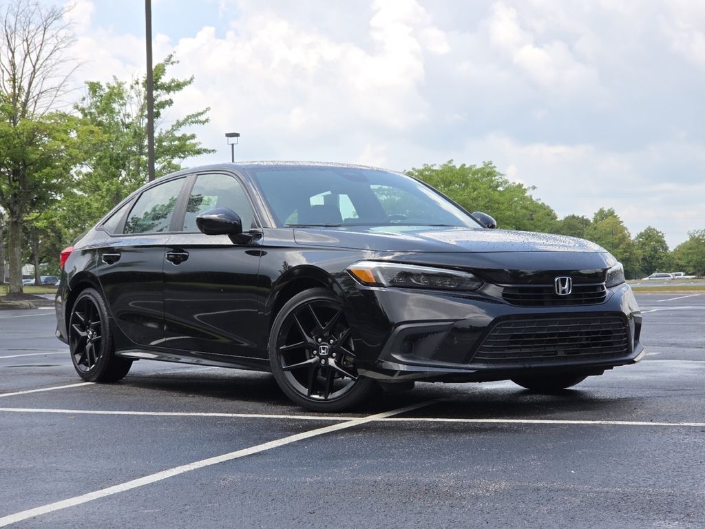 Certified Used 2024 Black Honda Sport image 2