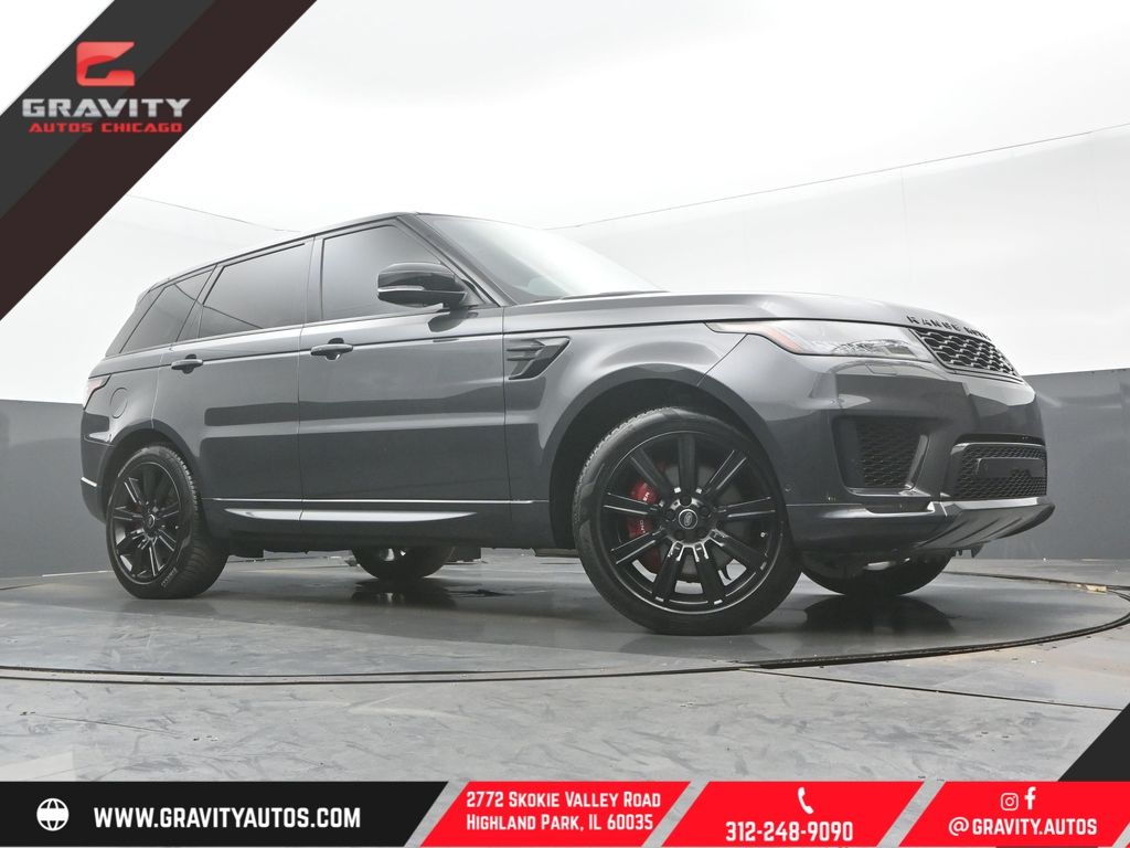 Carpathian Gray Premium Metallic 2020 Land Rover Range Rover Sport P525 HSE Dynamic 4WD SUV / Crossover All-Wheel Drive 8-Speed Automatic