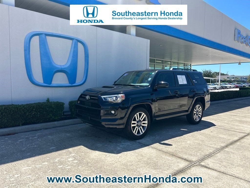 Midnight Black Metallic 2023 Toyota 4Runner SUV / Crossover 4X2 5-Speed Automatic