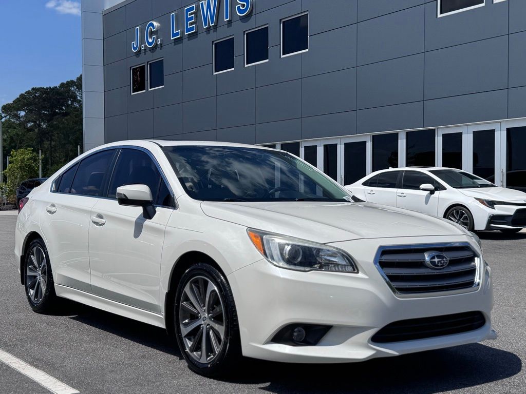 Crystal White Pearl 2016 Subaru Legacy 2.5i Limited AWD Sedan All-Wheel Drive Continuously Variable Transmission