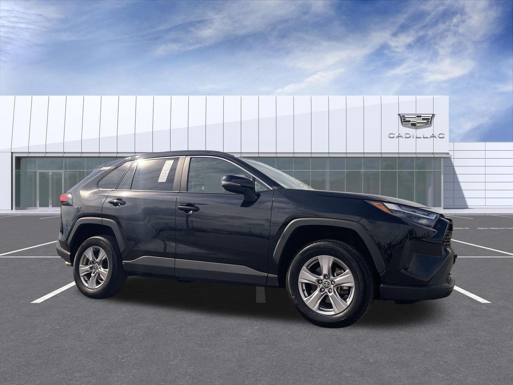 Midnight Black Metallic 2025 Toyota RAV4 SUV / Crossover Front-Wheel Drive 8-Speed Automatic