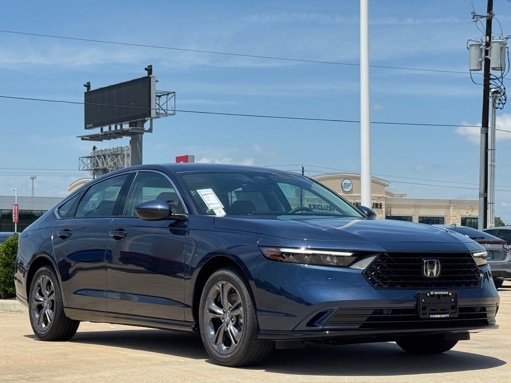 2026 Honda Accord Hybrid EX-L Blue at Community Honda