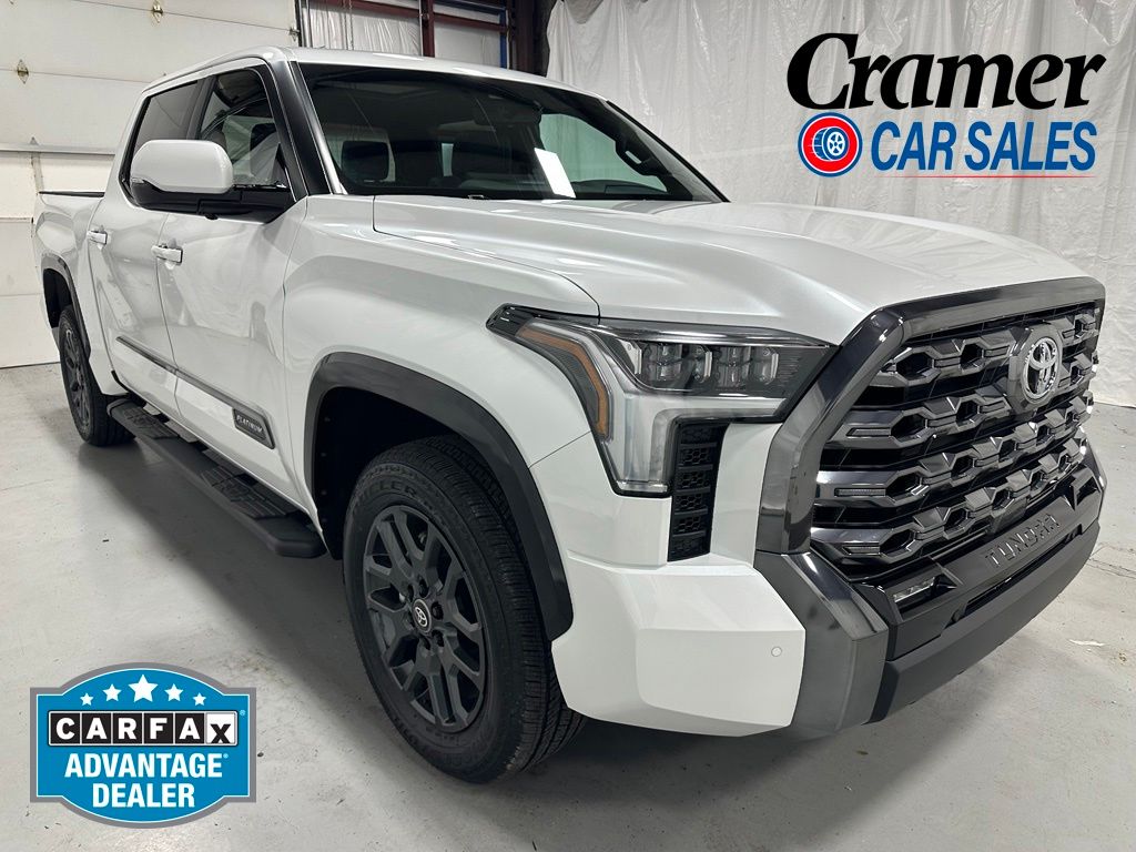 White (Wind Chill Pearl) 2026 Toyota Tundra Pickup Truck Four-Wheel Drive Automatic