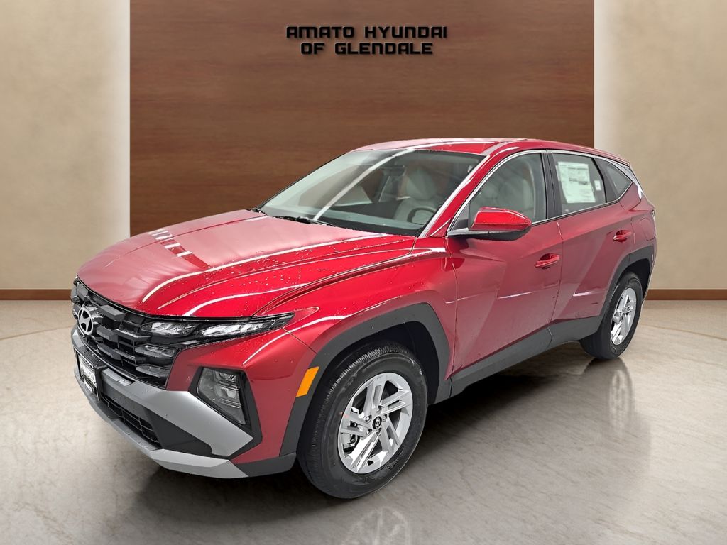 Ultimate Red 2026 Hyundai Tucson SUV / Crossover All-Wheel Drive 8-Speed Automatic