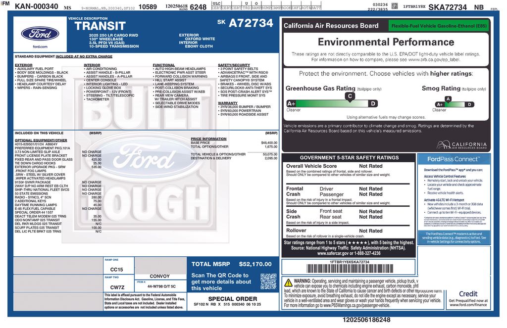 Certified Used 2025 White Ford Base image 5