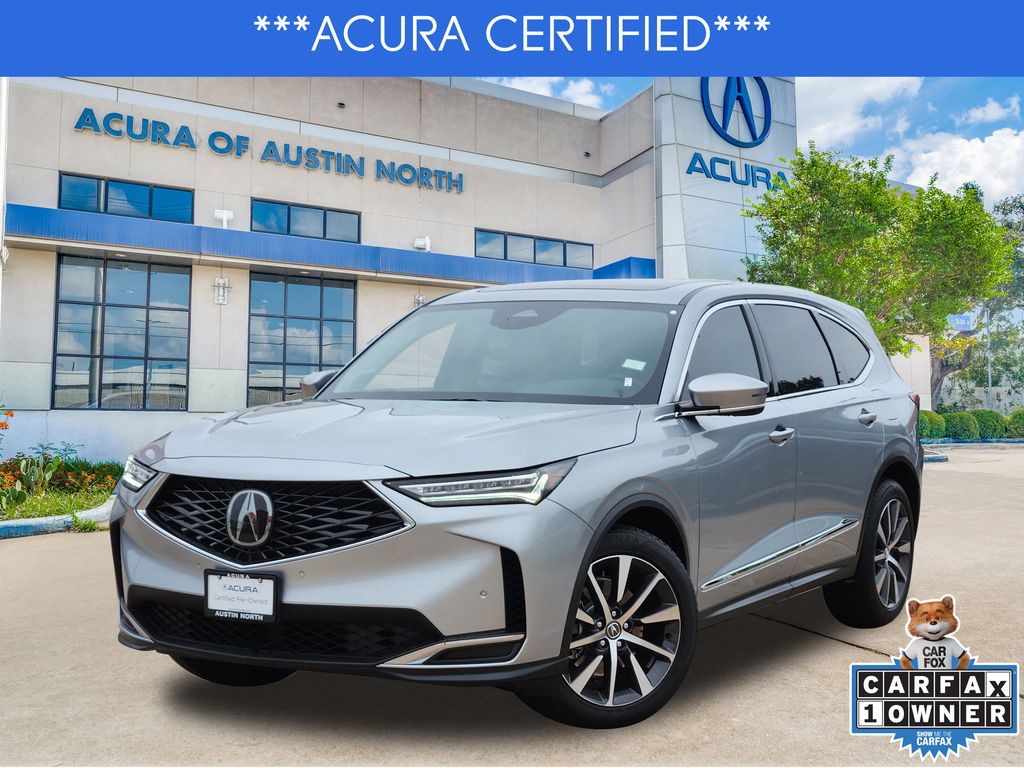 Solar Silver Metallic 2026 Acura MDX SUV / Crossover Front-Wheel Drive Automatic