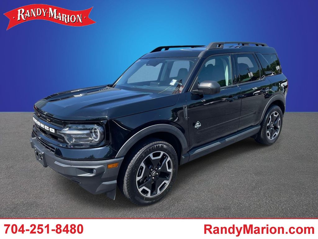Shadow Black 2022 Ford Bronco Sport SUV / Crossover All-Wheel Drive 8-Speed Automatic