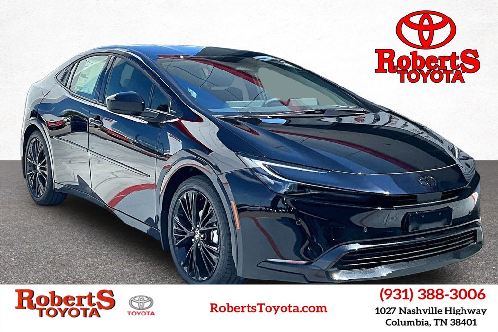Midnight Black Metallic 2026 Toyota Prius Hatchback Front-Wheel Drive Continuously Variable Transmission