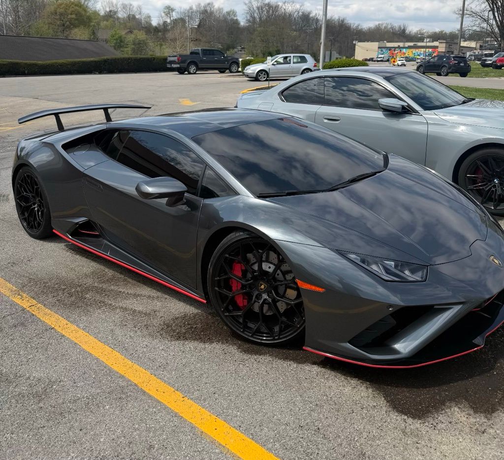 Gray 2021 Lamborghini Huracan Coupe 7-Speed Manual