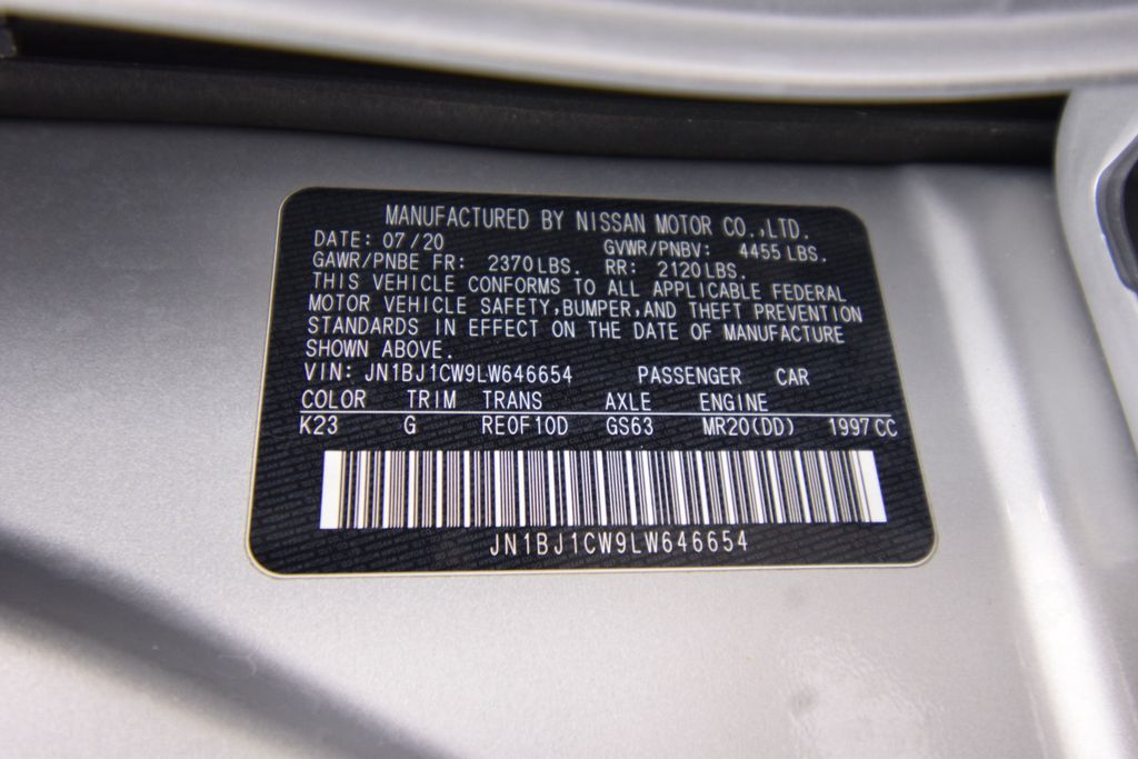 used 2020 Nissan Rogue Sport car, priced at $16,526