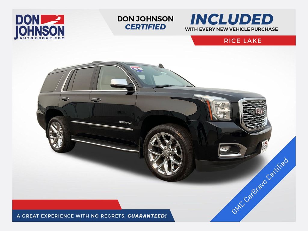 Onyx Black 2020 GMC Yukon SUV / Crossover Four-Wheel Drive 