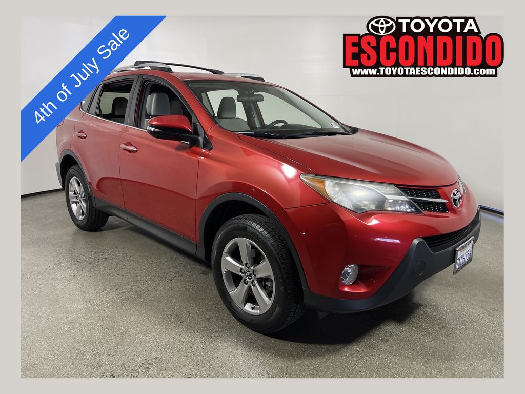 Barcelona Red Metallic 2015 Toyota RAV4 SUV / Crossover Front-Wheel Drive 6-Speed Automatic