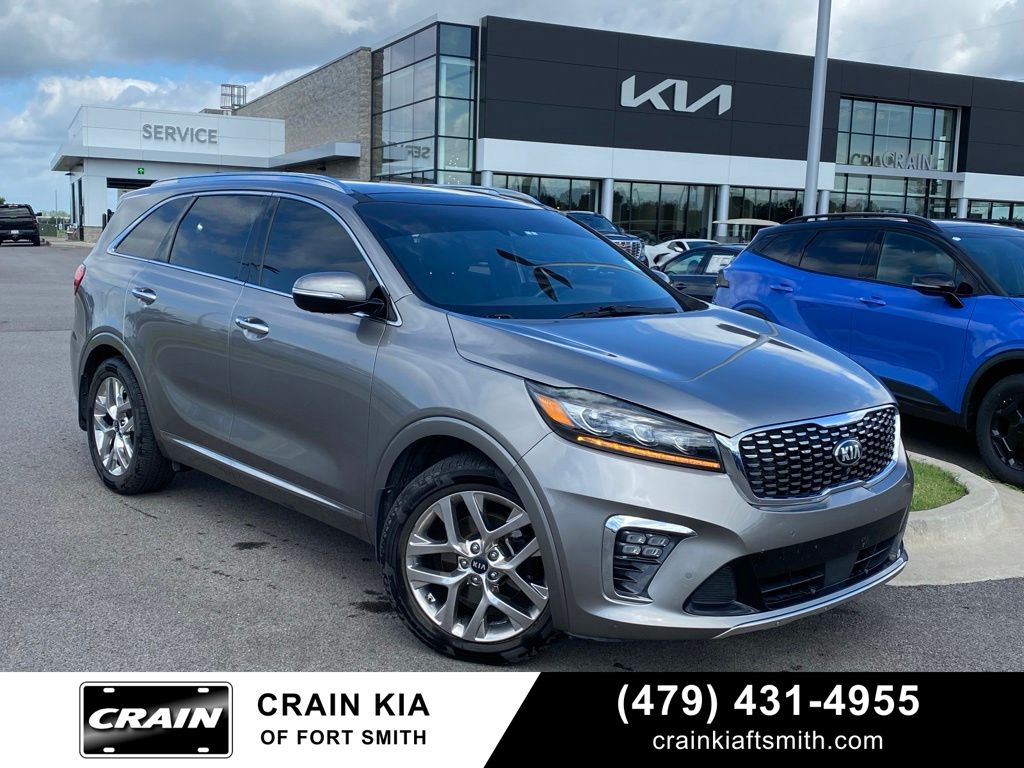Titanium Silver 2019 Kia Sorento SX Limited V6 FWD SUV / Crossover Front-Wheel Drive 8-Speed Automatic