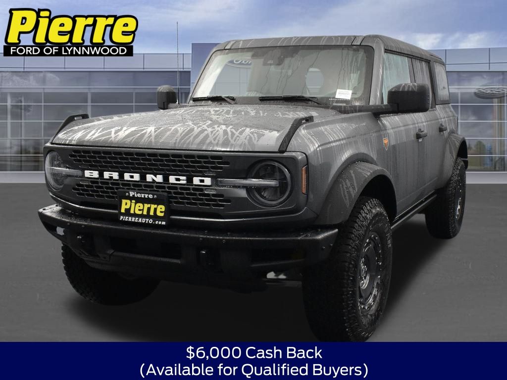Gray Metallic 2025 Ford Bronco SUV / Crossover Four-Wheel Drive Automatic