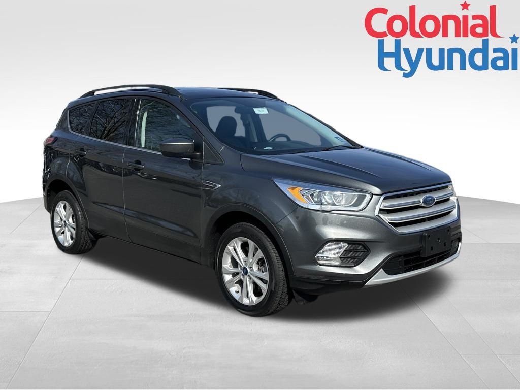 Gray (Magnetic) 2018 Ford Escape SEL AWD SUV / Crossover All-Wheel Drive 6-Speed Automatic