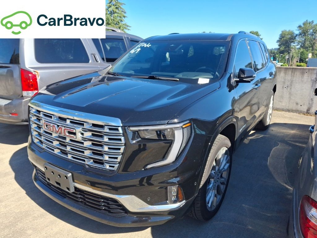 Black (Ebony Twilight Metallic) 2024 GMC Acadia Denali AWD SUV / Crossover Four-Wheel Drive 8-Speed Automatic