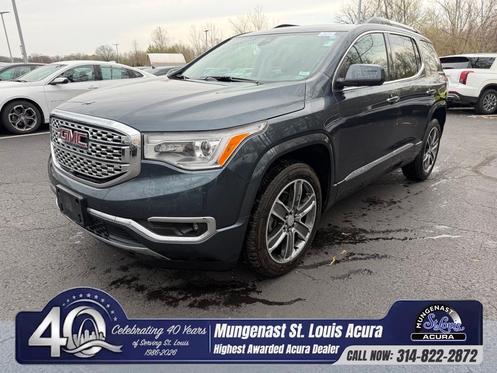 Gray (Dark Sky Metallic) 2019 GMC Acadia Denali AWD SUV / Crossover Four-Wheel Drive 6-Speed Automatic