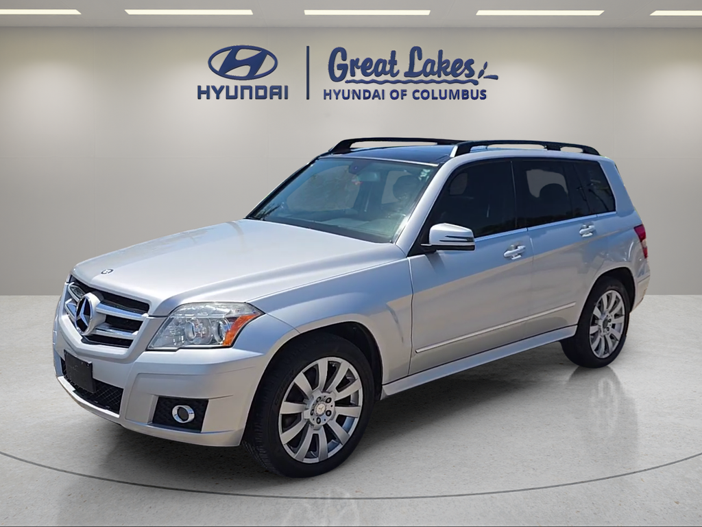 Palladium Silver Metallic 2012 Mercedes-Benz GLK SUV / Crossover All-Wheel Drive 7-Speed Automatic