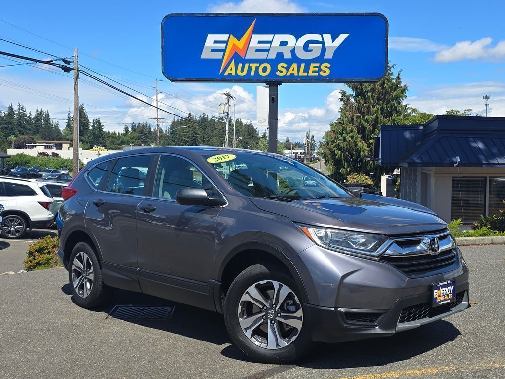 Gray (Modern Steel) 2017 Honda CR-V SUV / Crossover All-Wheel Drive Continuously Variable Transmission