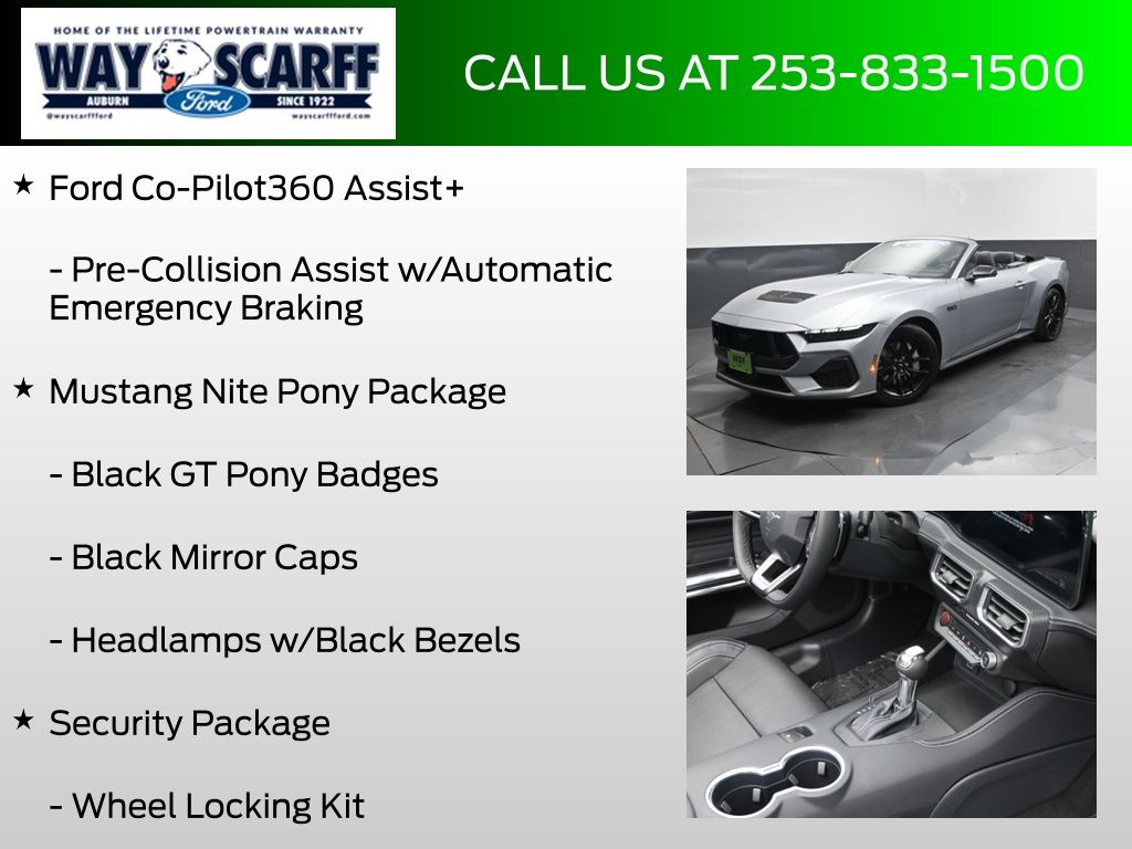 2025 Ford Mustang GT Premium Convertible