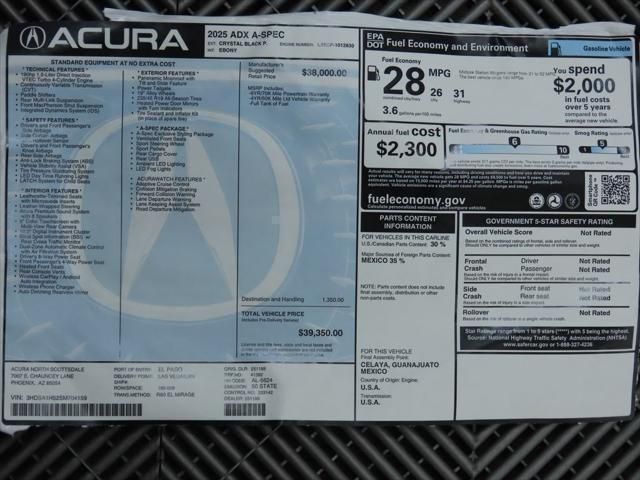 Thumbnail: 2025 Acura ADX - 9