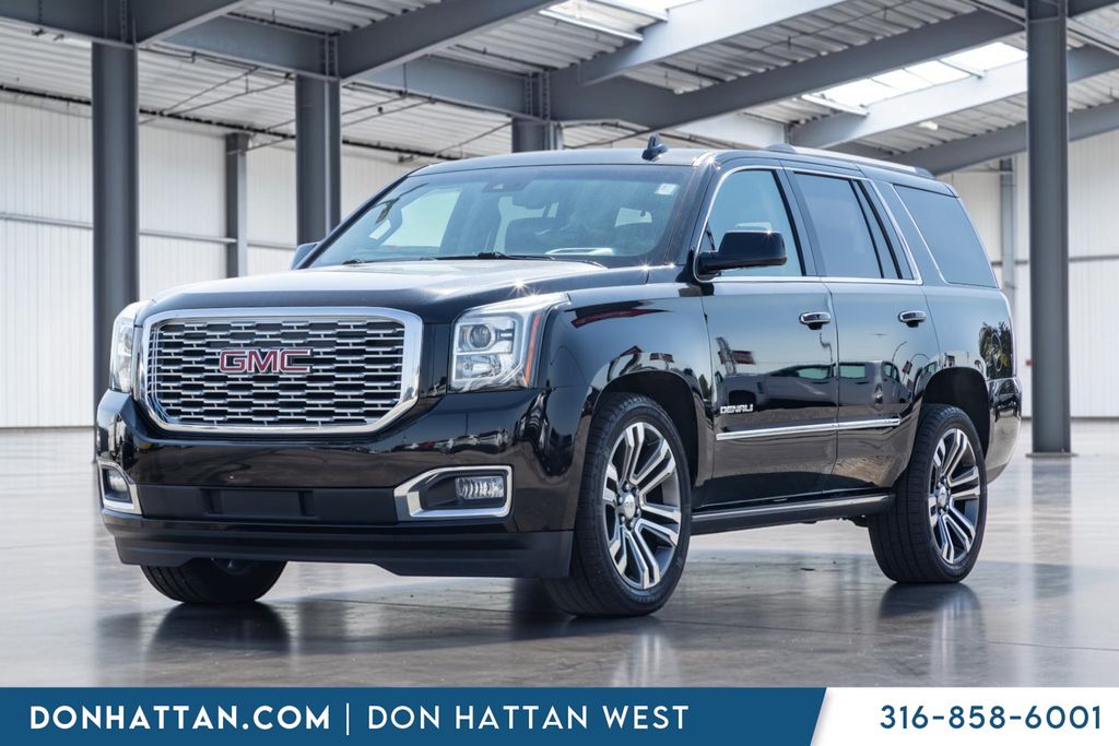 Onyx Black 2019 GMC Yukon SUV / Crossover Four-Wheel Drive 
