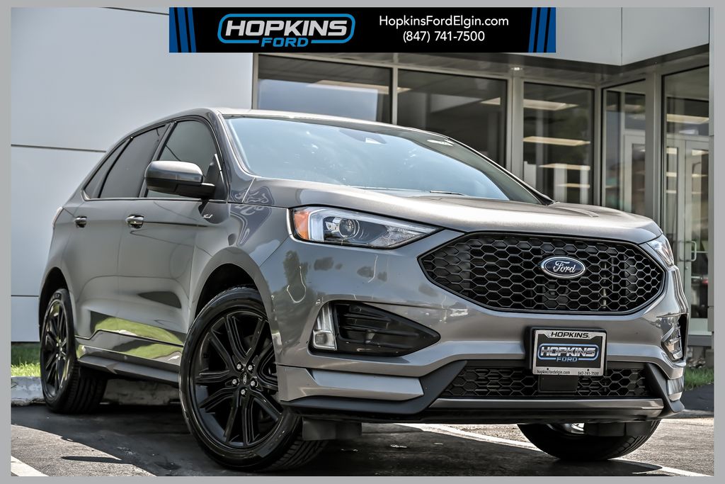 Gray Metallic 2023 Ford Edge SUV / Crossover All-Wheel Drive 8-Speed Automatic