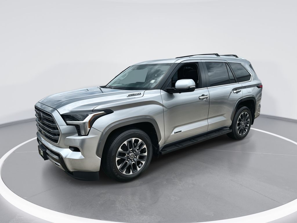Celestial Silver Metallic 2024 Toyota Sequoia Limited 4WD SUV / Crossover Four-Wheel Drive Automatic
