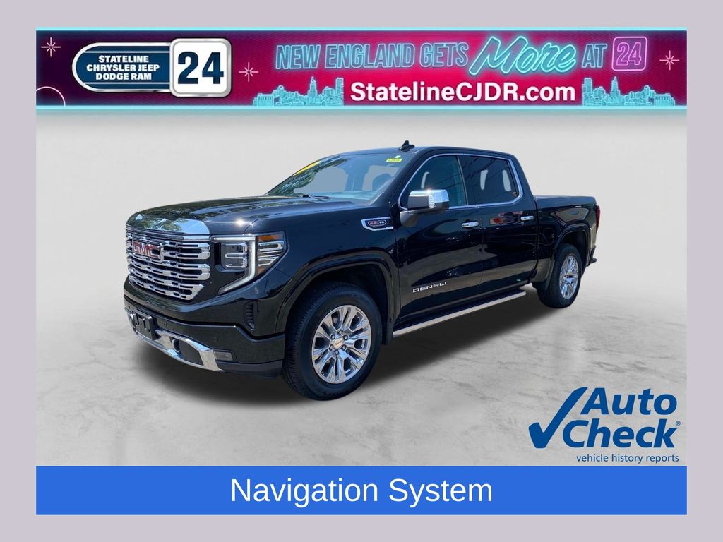 Onyx Black 2023 GMC Sierra 1500 Pickup Truck Four-Wheel Drive Automatic